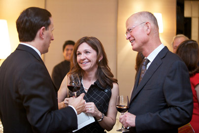 Erica Sandner and Carl Thoma